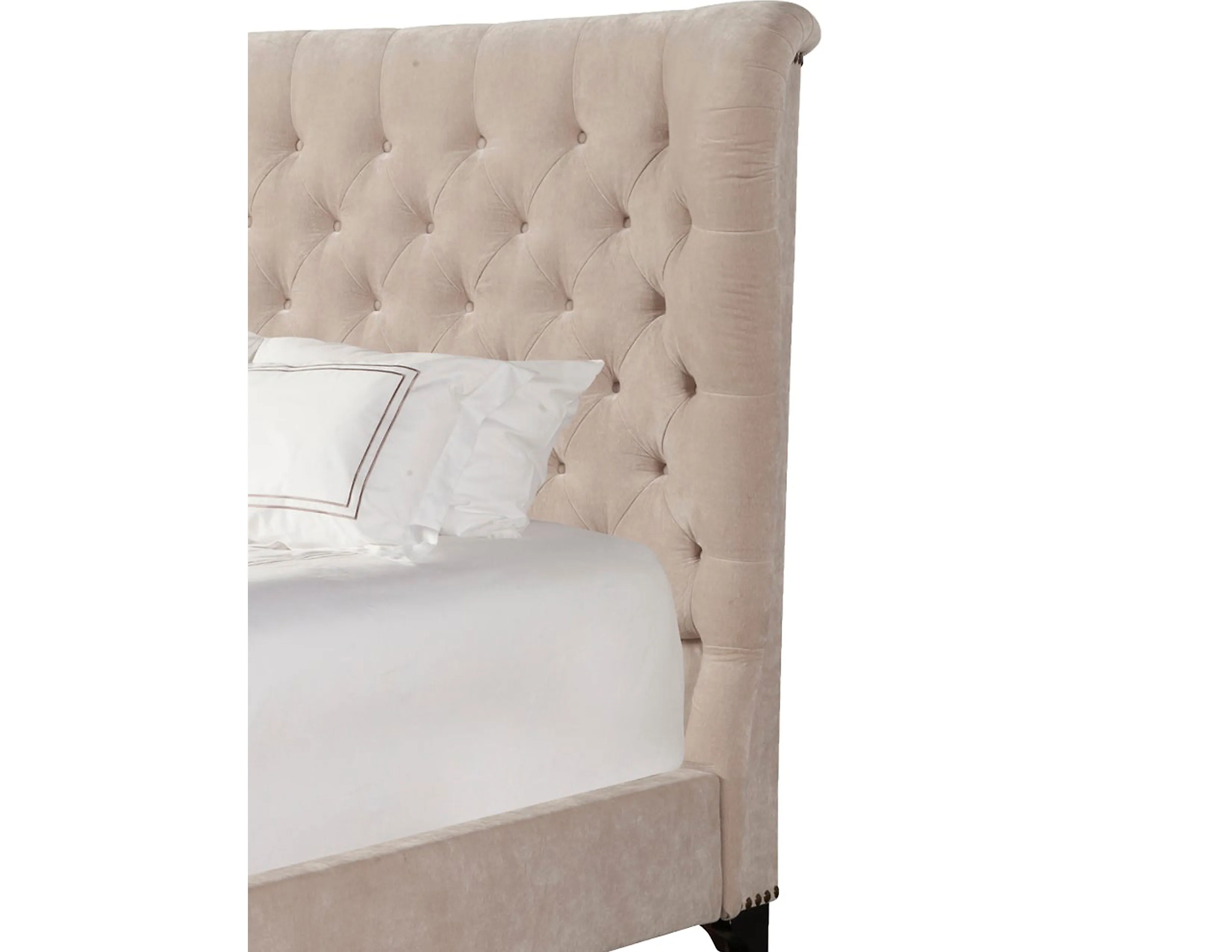 Chloe Meringue Queen or King Headboard 1 Chloe Meringue Queen or King Headboard