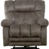 Dawkins Big Man's Lay Flat Power Recliner with Extended Ottoman Big and Tall Comfort (RATED 400 LBS.) 2 colors