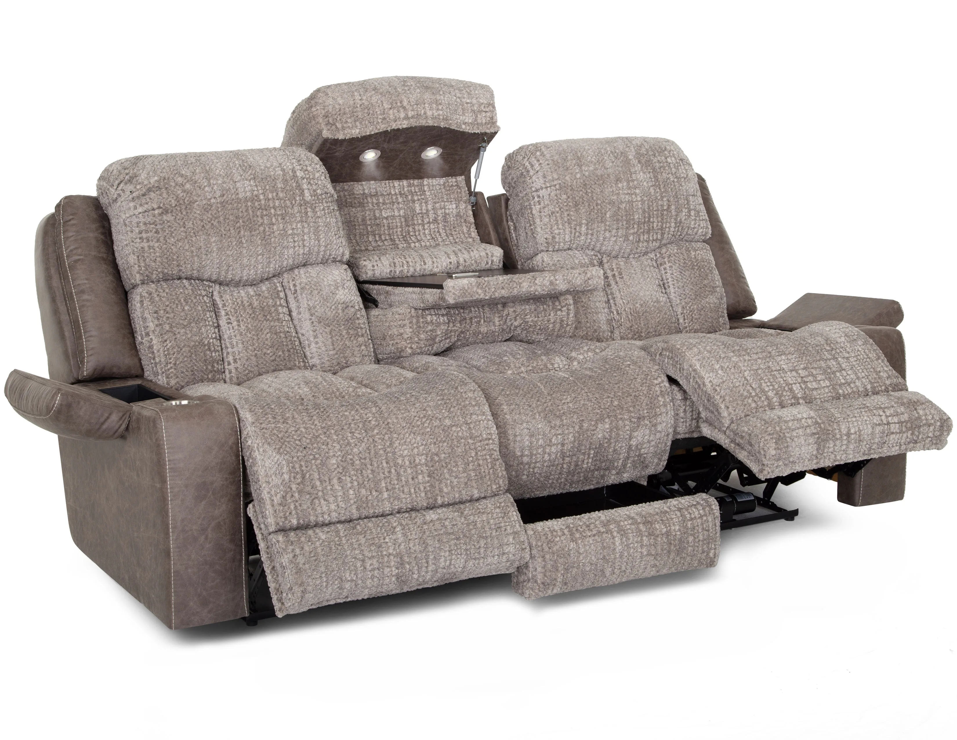 Denali Power Rocker Recliner w/ Power Headrest, Cupholders, Storage & Massage (+3colors) 10 Denali Power Rocker Recliner w/ Power Headrest, Cupholders, Storage & Massage (+3colors)