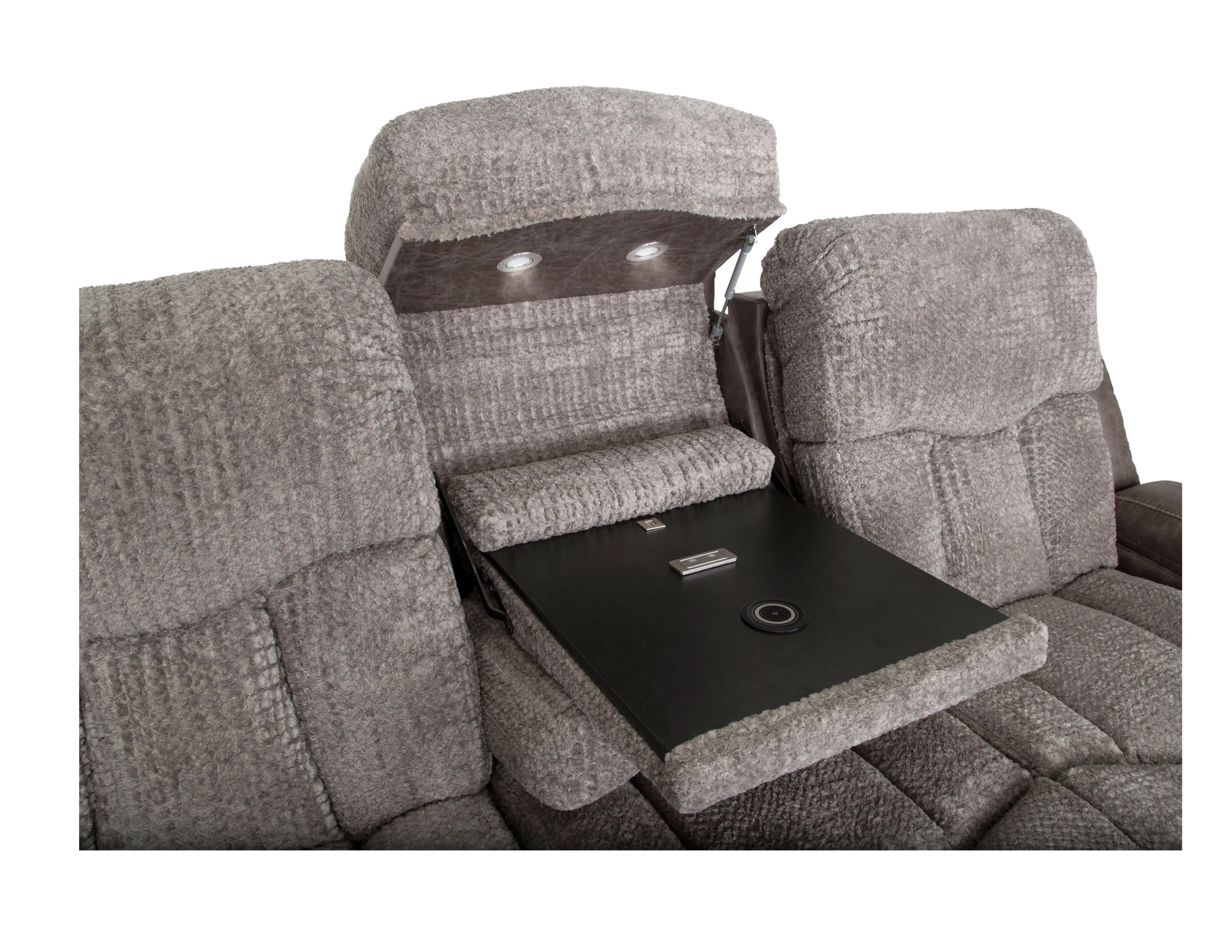 Denali Power Rocker Recliner w/ Power Headrest, Cupholders, Storage & Massage (+3colors) 11 Denali Power Rocker Recliner w/ Power Headrest, Cupholders, Storage & Massage (+3colors)