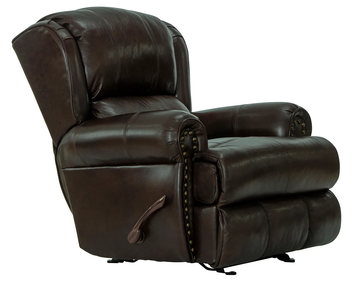 Duncan Leather Recliner Classic Leather Style, Smooth Gliding Comfort (two colors) 1 Duncan Leather Recliner Classic Leather Style, Smooth Gliding Comfort (two colors)