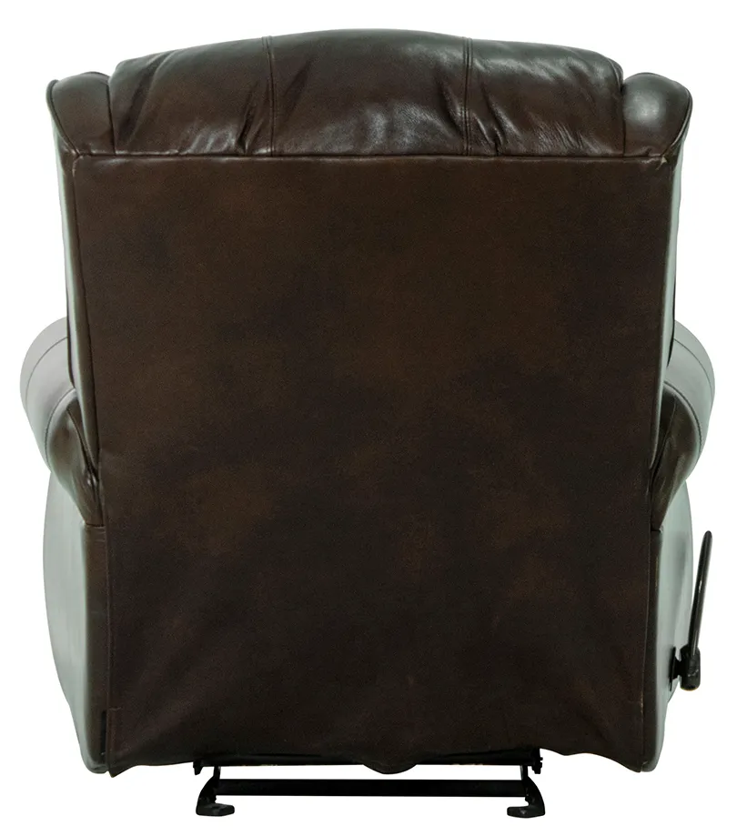 Duncan Leather Recliner Classic Leather Style, Smooth Gliding Comfort (two colors) 9 Duncan Leather Recliner Classic Leather Style, Smooth Gliding Comfort (two colors)