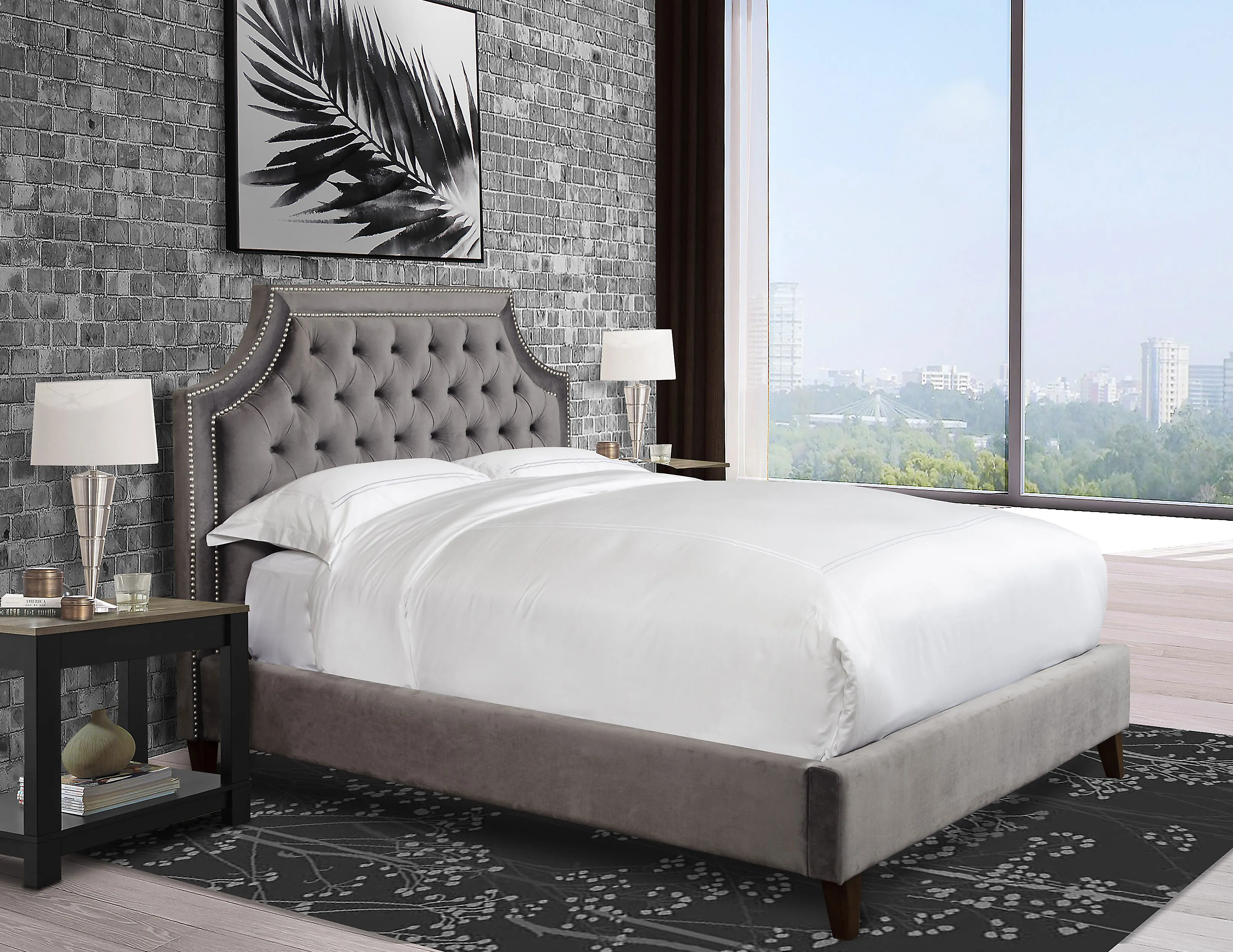 Jasmine Flannel Queen or King Complete Bed 5 Jasmine Flannel Queen or King Complete Bed