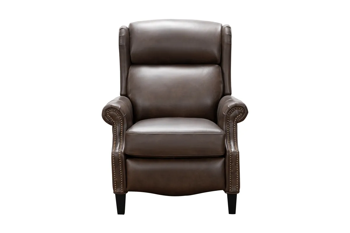 Philadelphia Leather Power Recliner w/Power Head Rest & Power Lumbar (Walnut) In stock 2 Philadelphia Leather Power Recliner w/Power Head Rest & Power Lumbar (Walnut) In stock