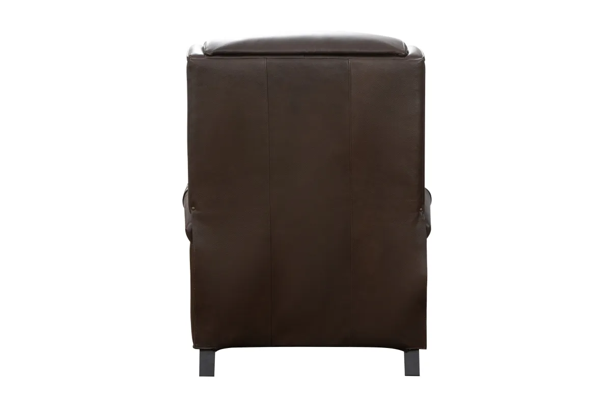 Philadelphia Leather Power Recliner w/Power Head Rest & Power Lumbar (Walnut) In stock 6 Philadelphia Leather Power Recliner w/Power Head Rest & Power Lumbar (Walnut) In stock