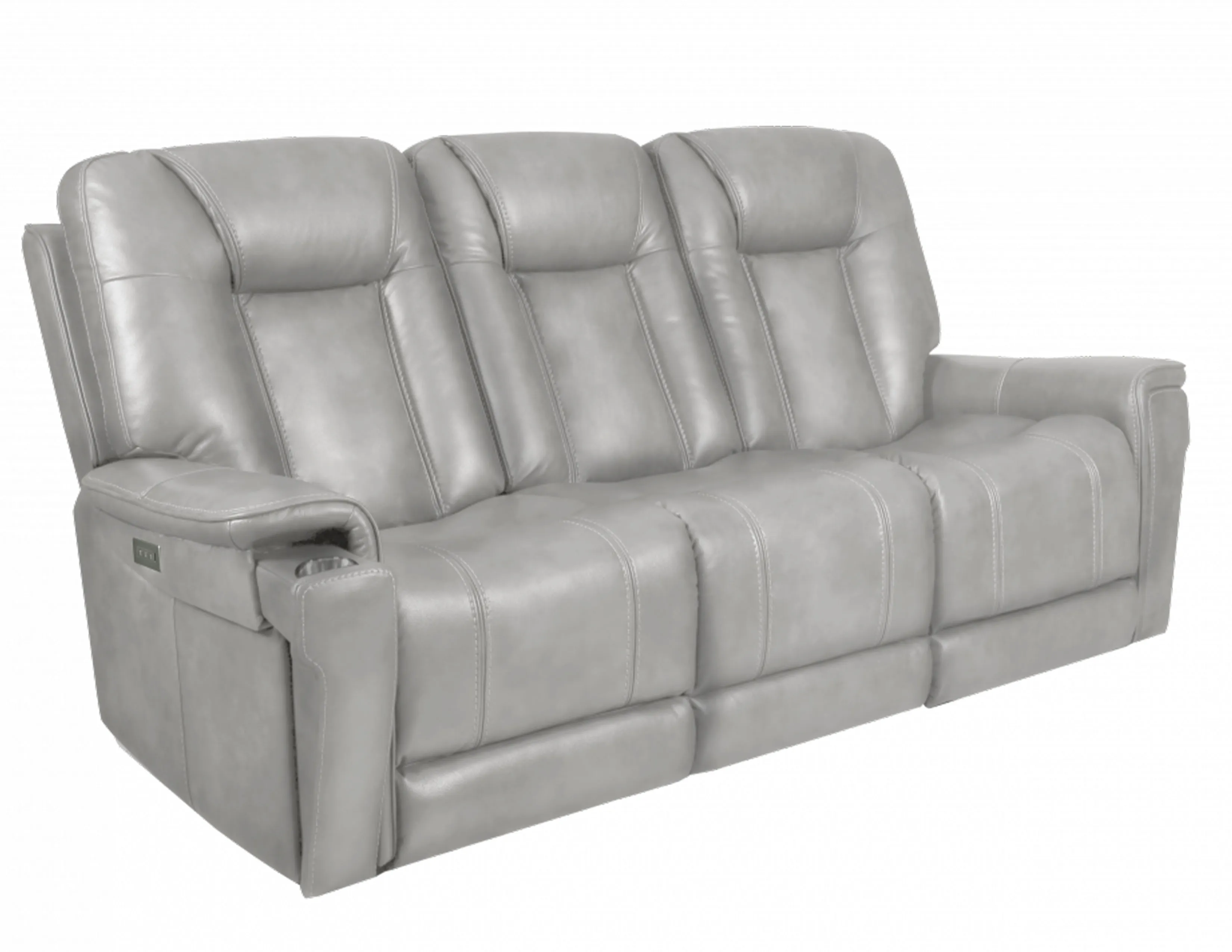 Sanibel Power Recliner w/Power Head Rest & Power Lumbar (Lay Flat) Dove - In stock 11 Sanibel Power Recliner w/Power Head Rest & Power Lumbar (Lay Flat) Dove - In stock