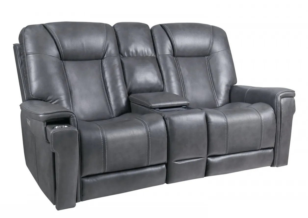 Sanibel Power Recliner w/Power Head Rest & Power Lumbar (Lay Flat) Dove - In stock 18 Sanibel Power Recliner w/Power Head Rest & Power Lumbar (Lay Flat) Dove - In stock