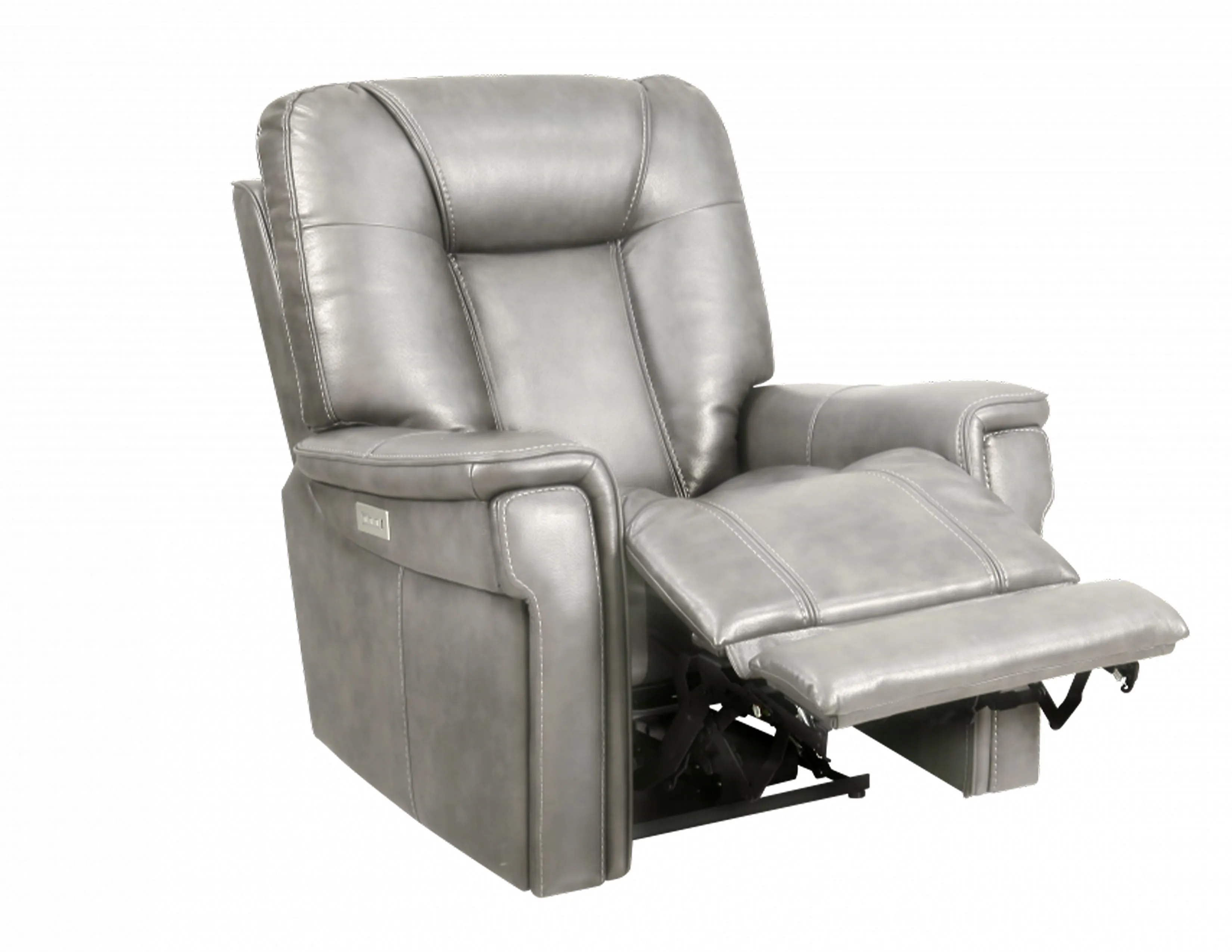 Sanibel Power Recliner w/Power Head Rest & Power Lumbar (Lay Flat) Dove - In stock 4 Sanibel Power Recliner w/Power Head Rest & Power Lumbar (Lay Flat) Dove - In stock