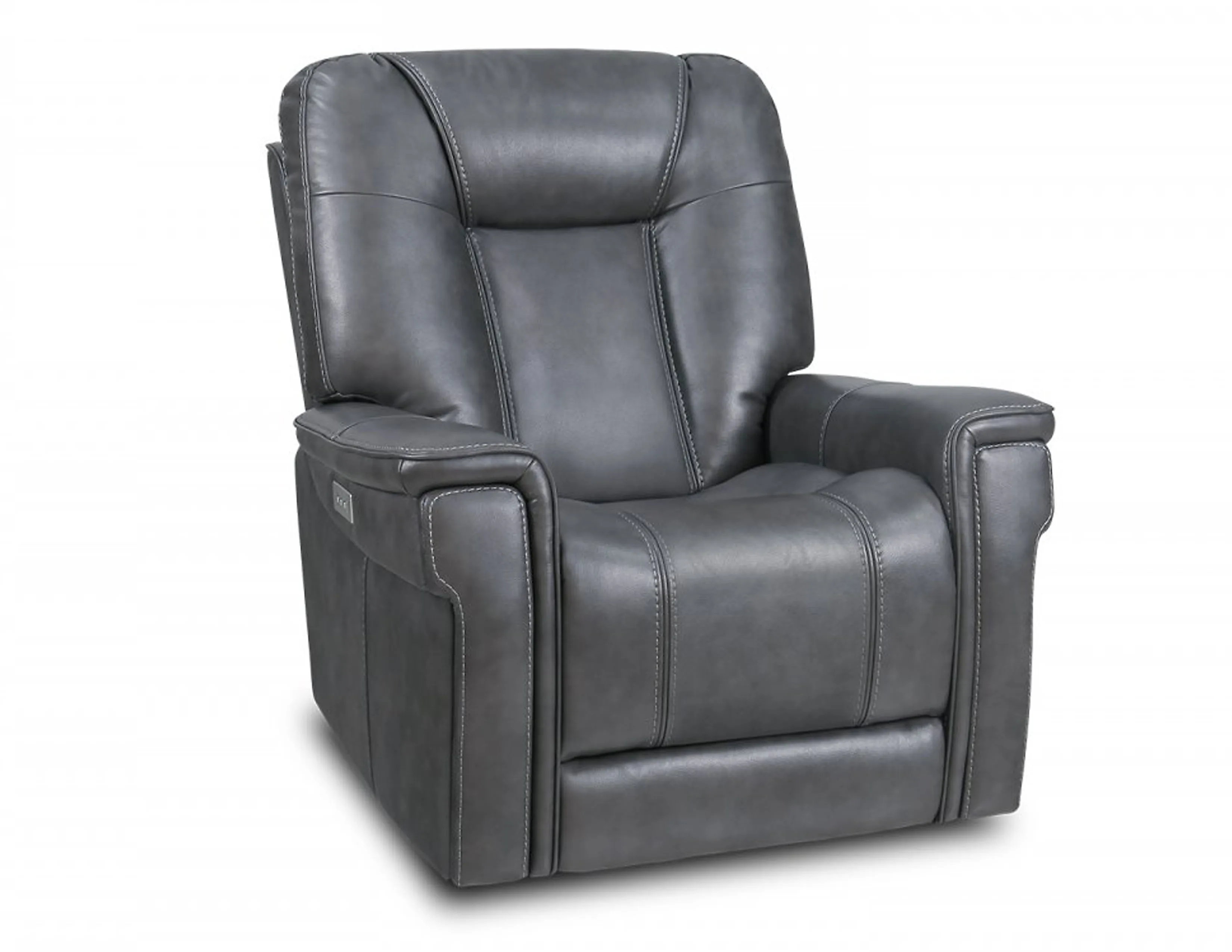 Sanibel Power Recliner w/Power Head Rest & Power Lumbar (Lay Flat) Storm - In stock 1 Sanibel Power Recliner w/Power Head Rest & Power Lumbar (Lay Flat) Storm - In stock