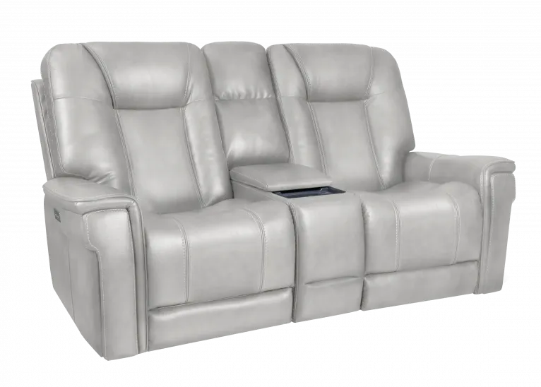 Sanibel Power Recliner w/Power Head Rest & Power Lumbar (Lay Flat) Storm - In stock 15 Sanibel Power Recliner w/Power Head Rest & Power Lumbar (Lay Flat) Storm - In stock