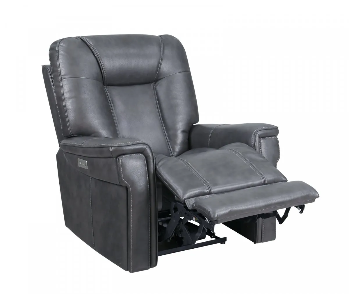 Sanibel Power Recliner w/Power Head Rest & Power Lumbar (Lay Flat) Storm - In stock 3 Sanibel Power Recliner w/Power Head Rest & Power Lumbar (Lay Flat) Storm - In stock
