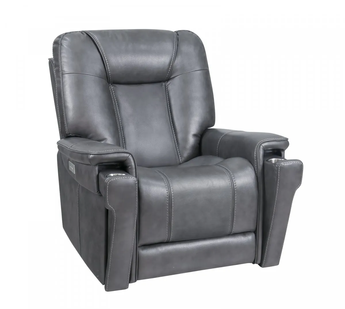 Sanibel Power Recliner w/Power Head Rest & Power Lumbar (Lay Flat) Storm - In stock 4 Sanibel Power Recliner w/Power Head Rest & Power Lumbar (Lay Flat) Storm - In stock