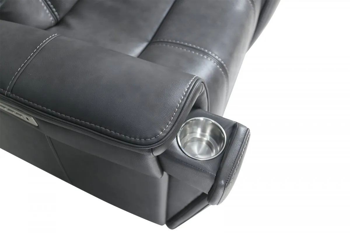 Sanibel Power Recliner w/Power Head Rest & Power Lumbar (Lay Flat) Storm - In stock 5 Sanibel Power Recliner w/Power Head Rest & Power Lumbar (Lay Flat) Storm - In stock