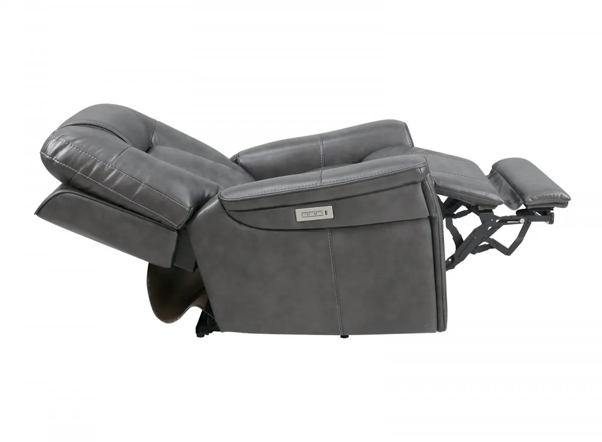 Sanibel Power Recliner w/Power Head Rest & Power Lumbar (Lay Flat) Storm - In stock 7 Sanibel Power Recliner w/Power Head Rest & Power Lumbar (Lay Flat) Storm - In stock