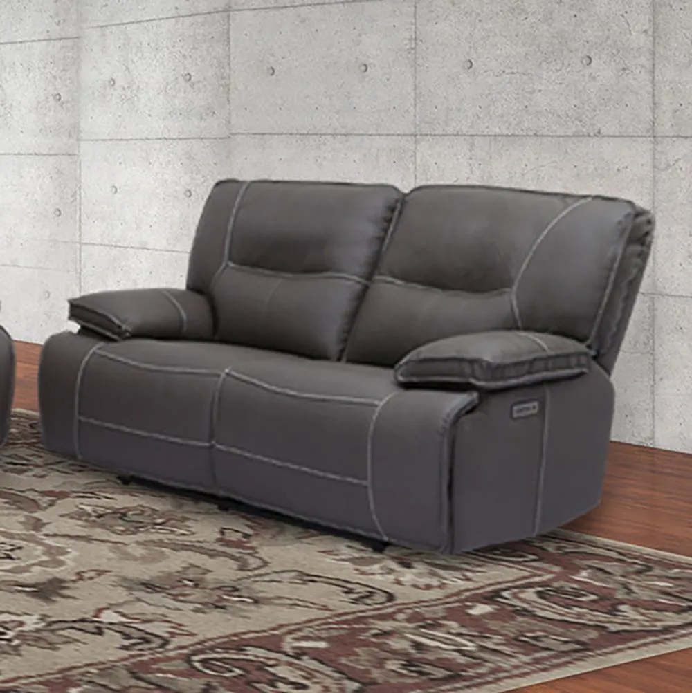 Spartacus Haze Power Headrest Power Reclining Loveseat 2 Spartacus Haze Power Headrest Power Reclining Loveseat