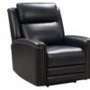 Tomas Power Recliner w/Power Head Rest & Power Lumbar in Blue (in stock - fast shipping)