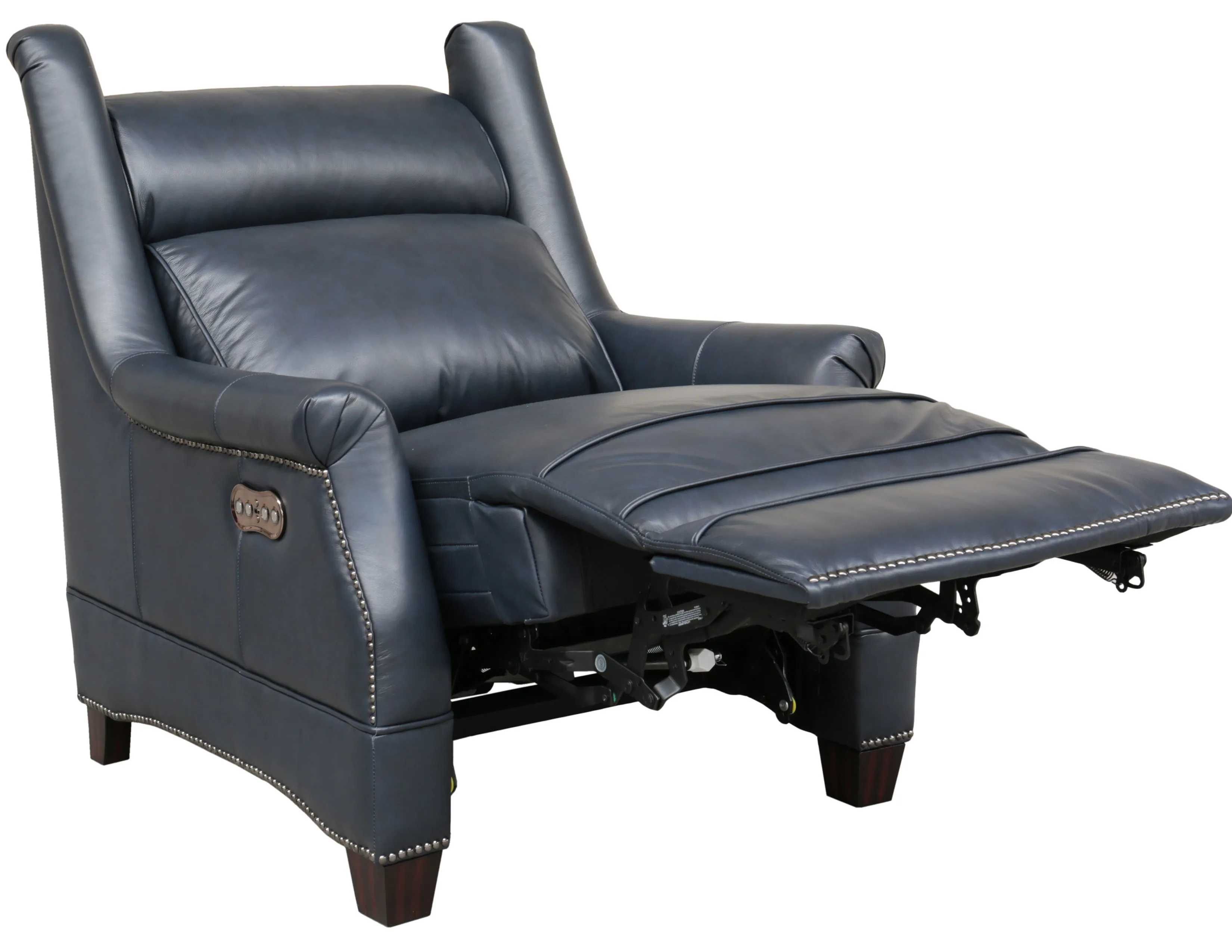 Warrendale Leather Power Headrest Power Recliner (Blue) In stock 3 Warrendale Leather Power Headrest Power Recliner (Blue) In stock