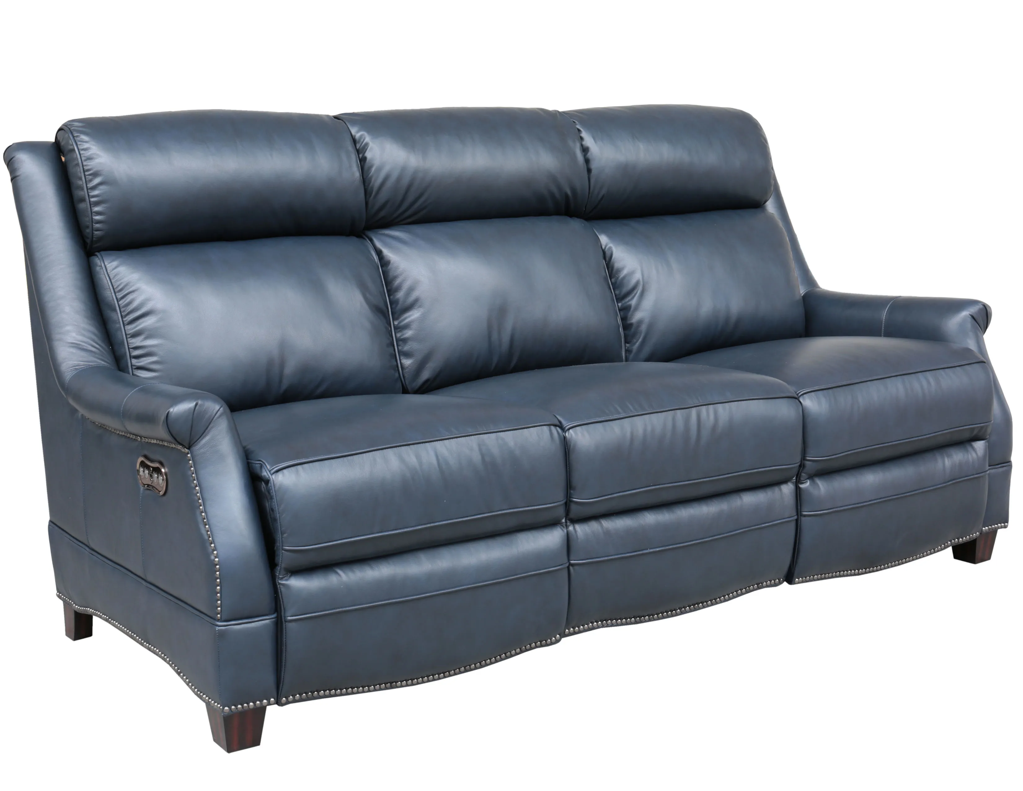 Warrendale Leather Power Headrest Power Recliner (Blue) In stock 6 Warrendale Leather Power Headrest Power Recliner (Blue) In stock
