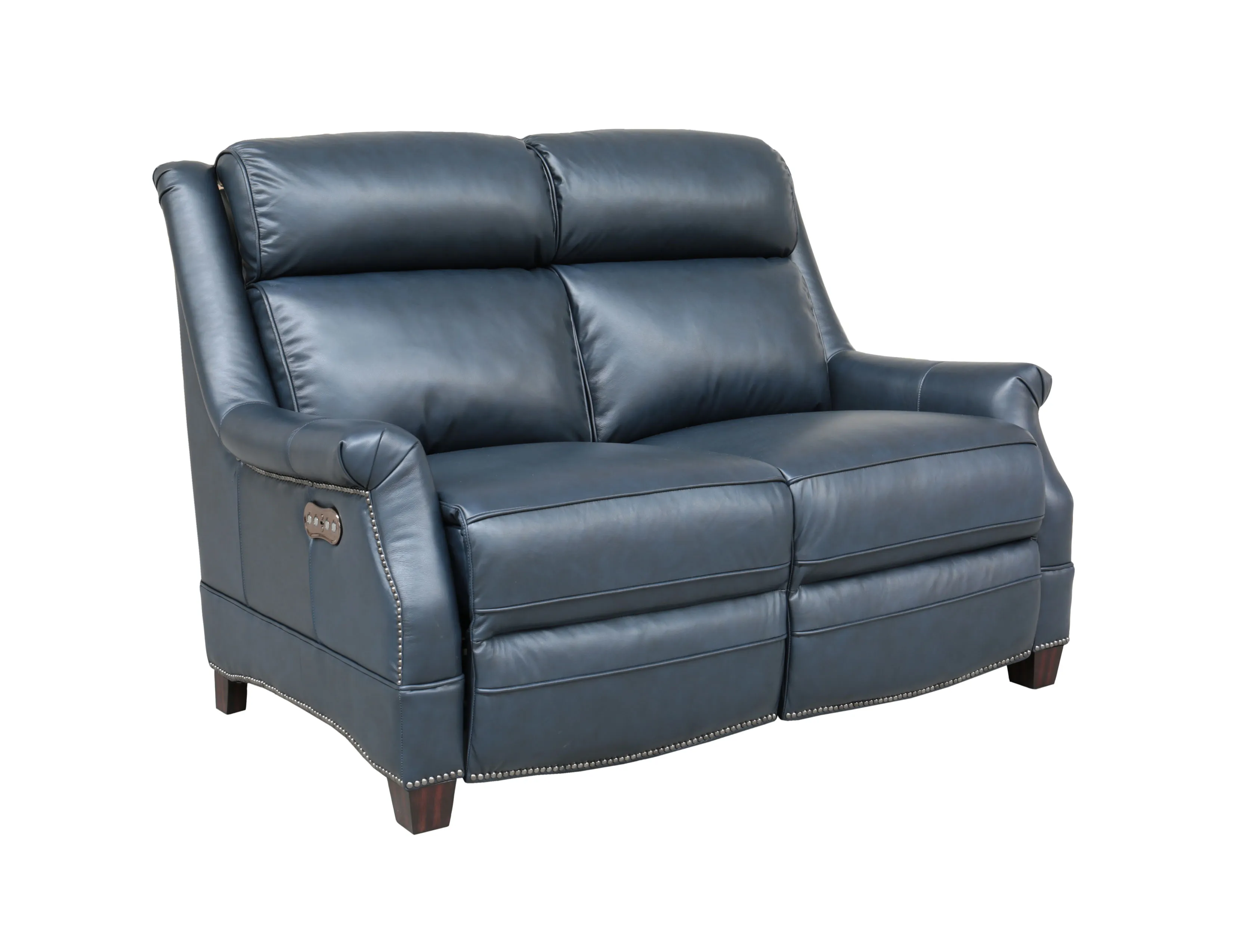 Warrendale Leather Power Headrest Power Recliner (Blue) In stock 9 Warrendale Leather Power Headrest Power Recliner (Blue) In stock
