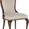 Charleston Upholstered Side Chair (maraschino cherry finish) 6750-75610-85 11 Charleston Upholstered Side Chair (maraschino cherry finish) 6750-75610-85