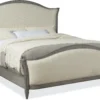 Ciao Bella King Upholstered Bed- Speckled Gray