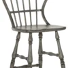 Ciao Bella Spindle Back Counter Stool-Speckled Gray