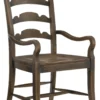 Hill Country Twin Sisters Ladderback Arm Chair