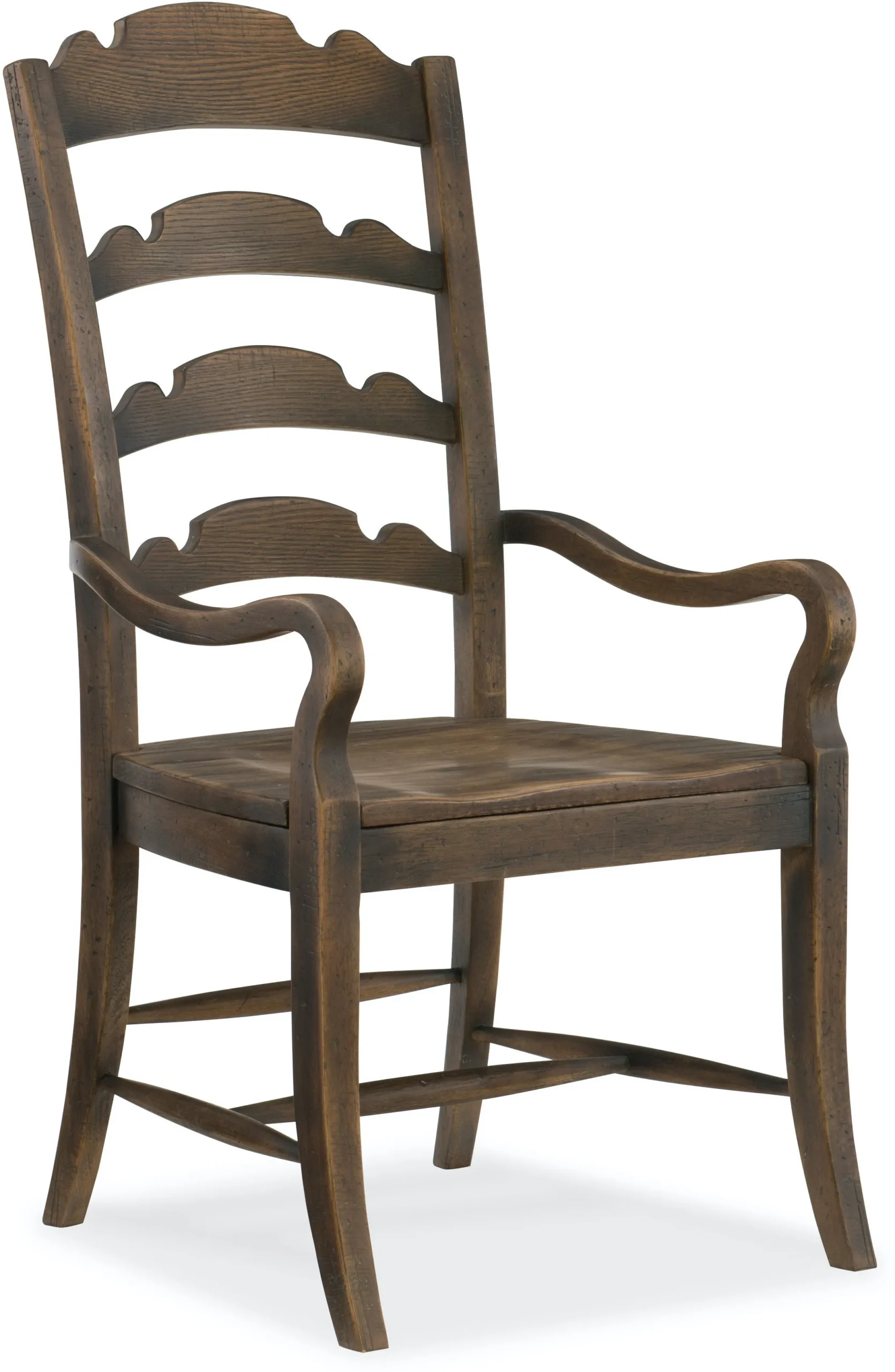 Hill Country Twin Sisters Ladderback Arm Chair 1 Hill Country Twin Sisters Ladderback Arm Chair