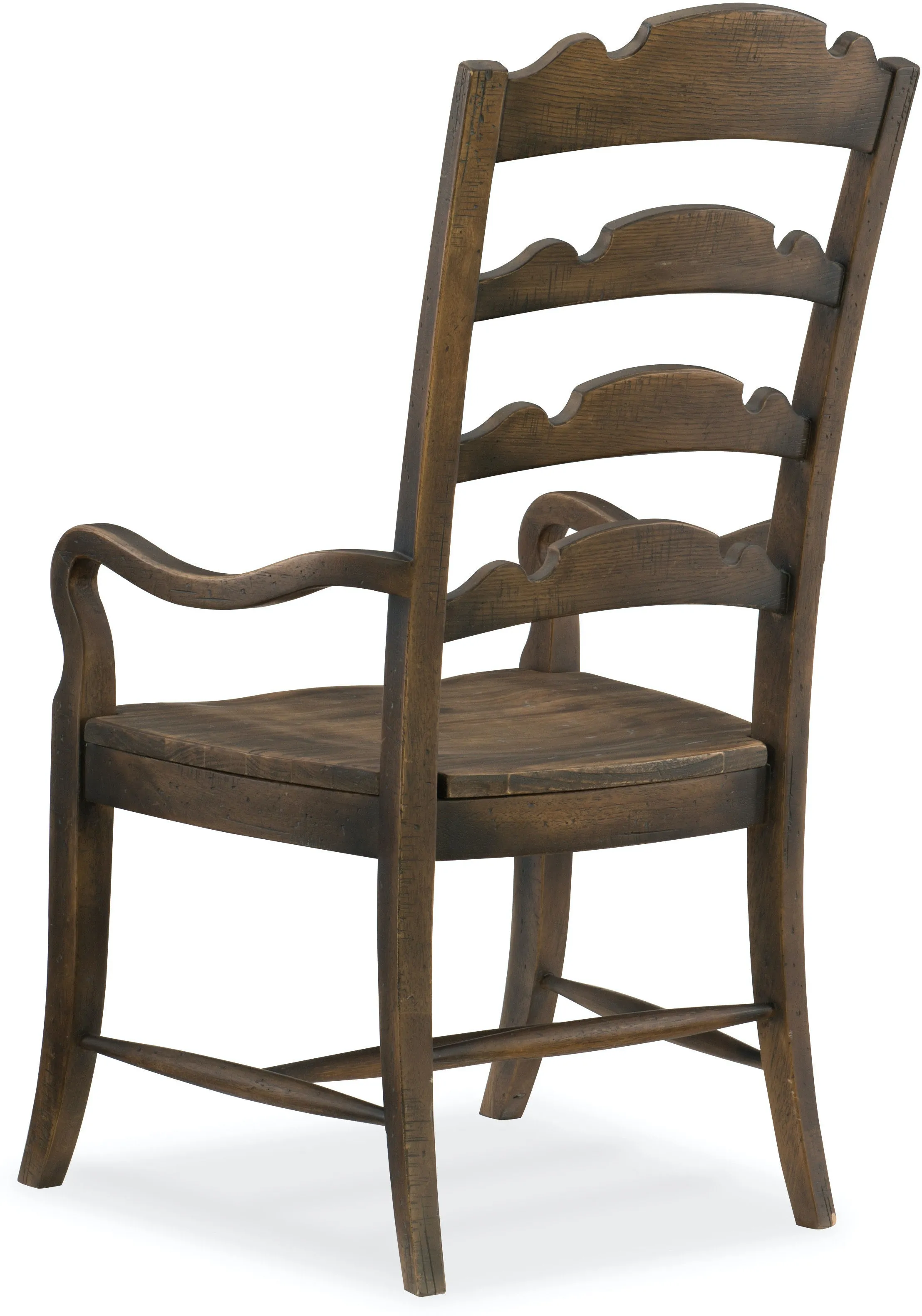 Hill Country Twin Sisters Ladderback Arm Chair 2 Hill Country Twin Sisters Ladderback Arm Chair