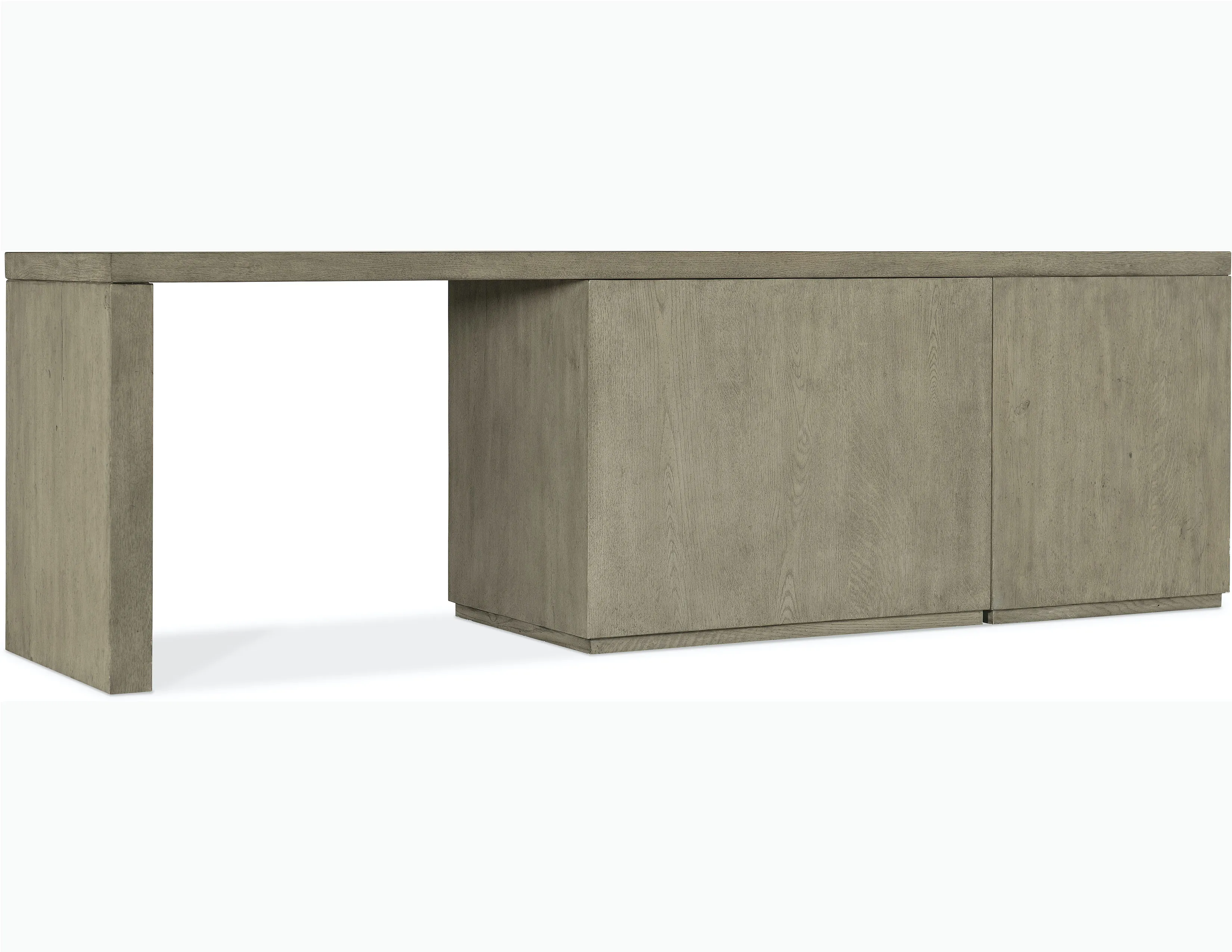 Linville Falls 96" Desk with File and Open Desk Cabinet 2 Linville Falls 96" Desk with File and Open Desk Cabinet