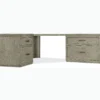 Linville Falls Corner Desk with File and Lateral File