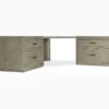 Linville Falls Corner Desk with Two Lateral Files 26 Linville Falls Corner Desk with Two Lateral Files