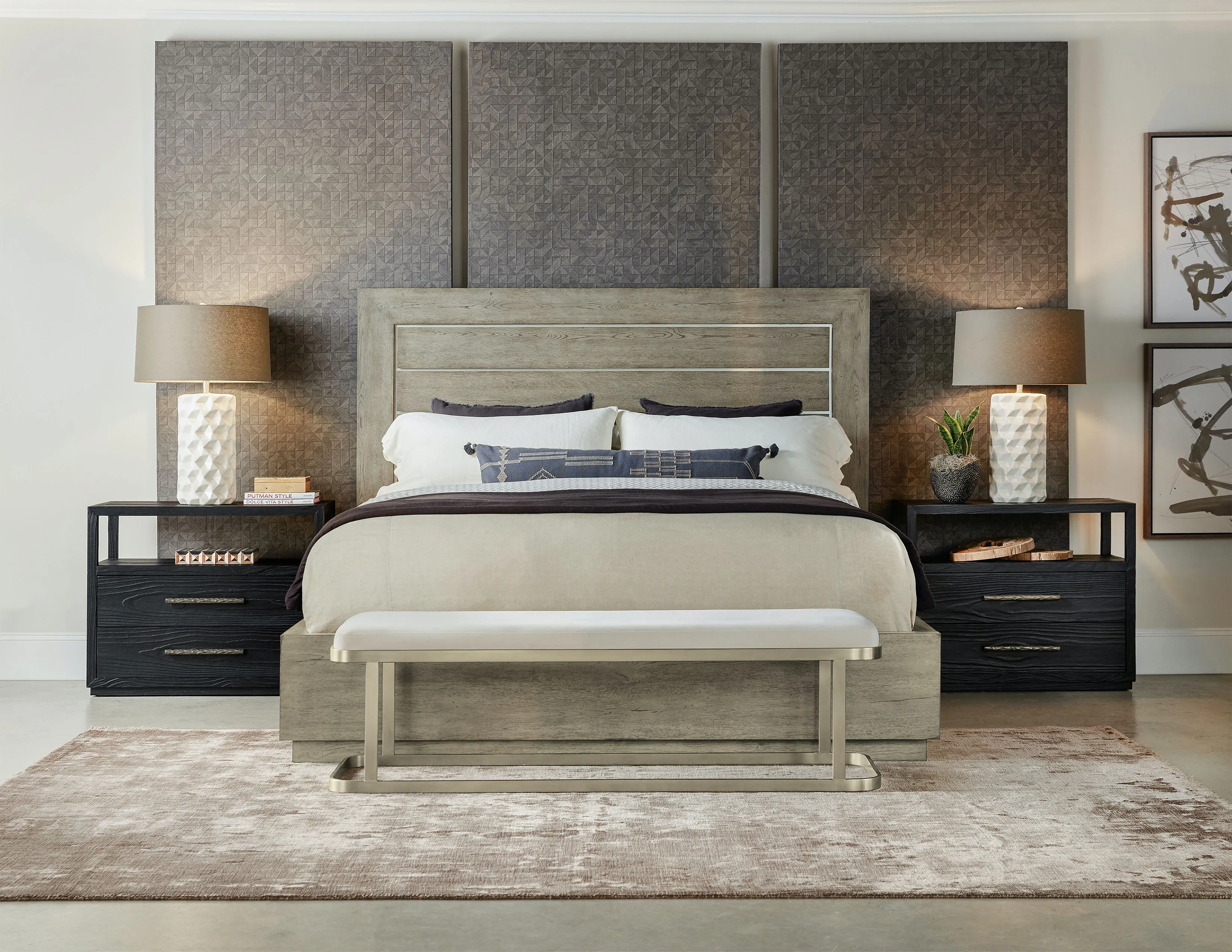 Linville Falls Mill Ridge King Panel Bed 3 Linville Falls Mill Ridge King Panel Bed