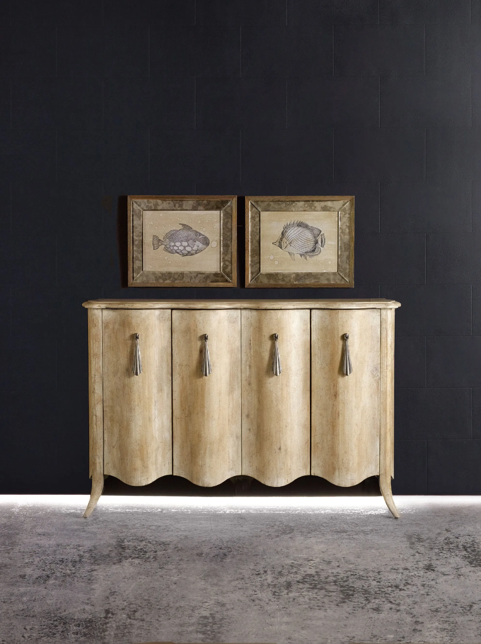 Melange Draped Credenza 3 Melange Draped Credenza