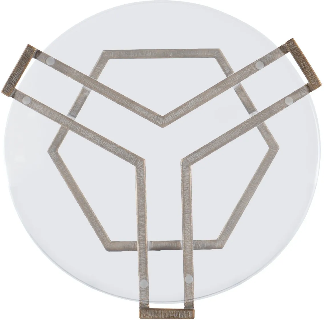 Melange Grove Round End Table 1 Melange Grove Round End Table