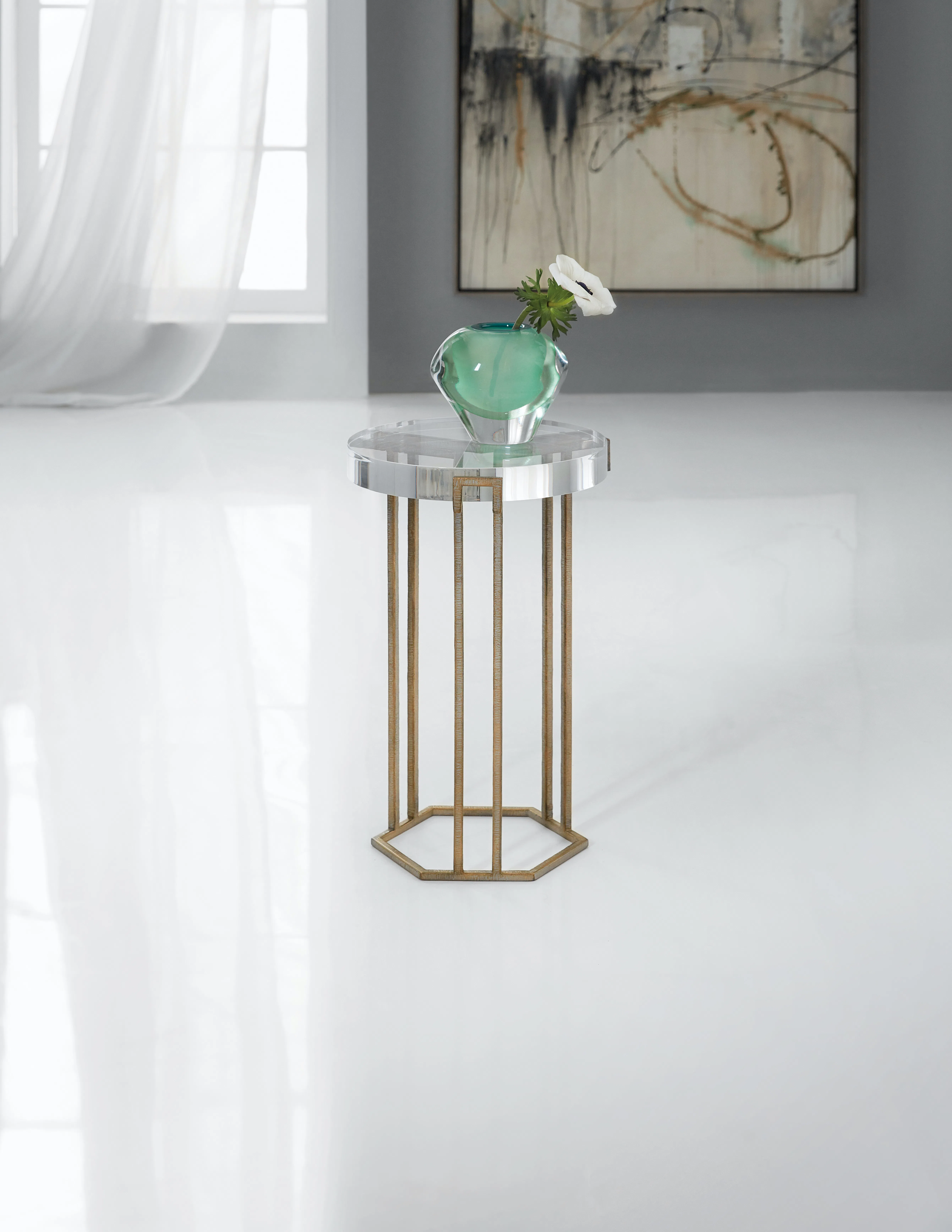 Melange Grove Round End Table 3 Melange Grove Round End Table