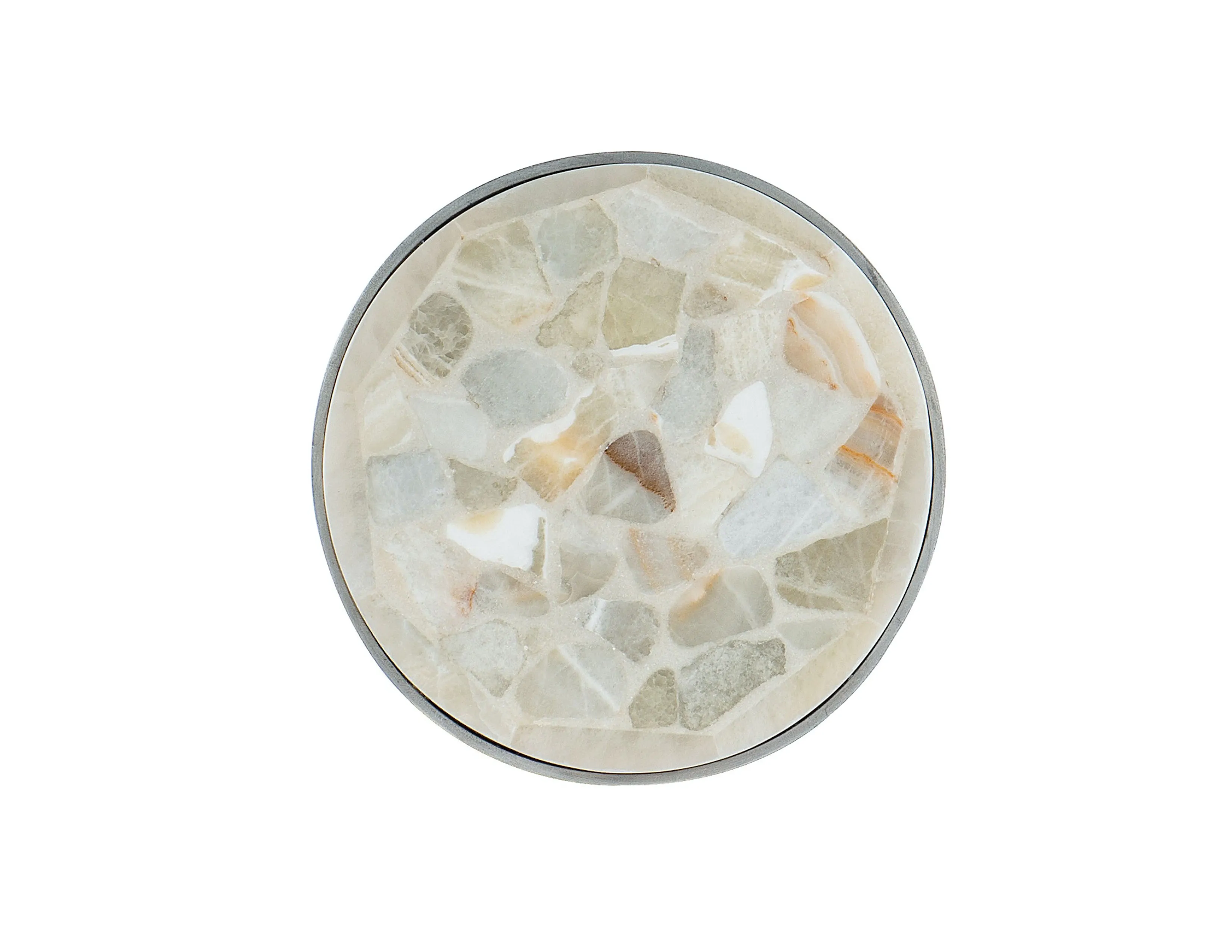 Melange Marin 32in Accent End Table 2 Melange Marin 32in Accent End Table