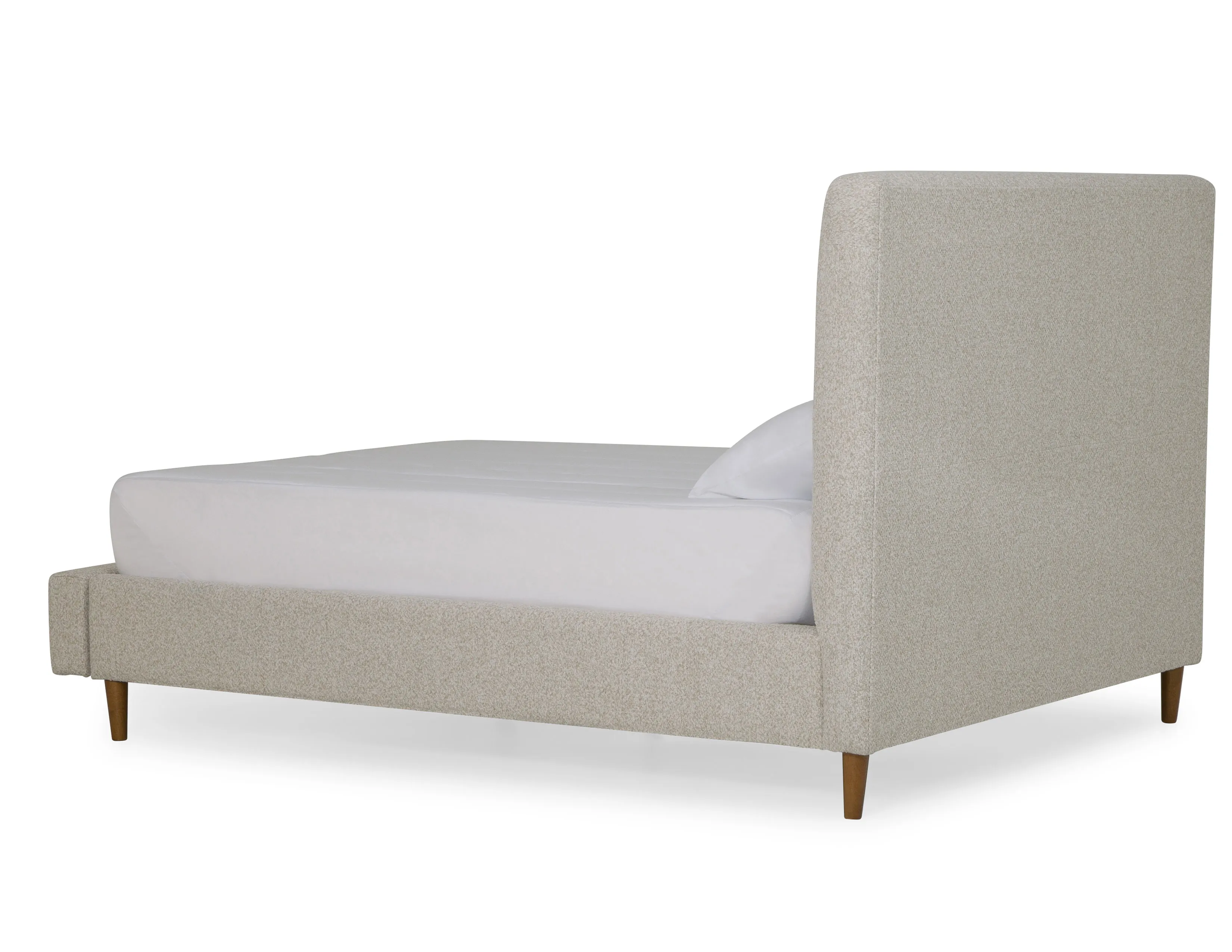 Verttia Queen or King Complete Bed with Drawer Storage (54" or 64" headboard height) +175 colors