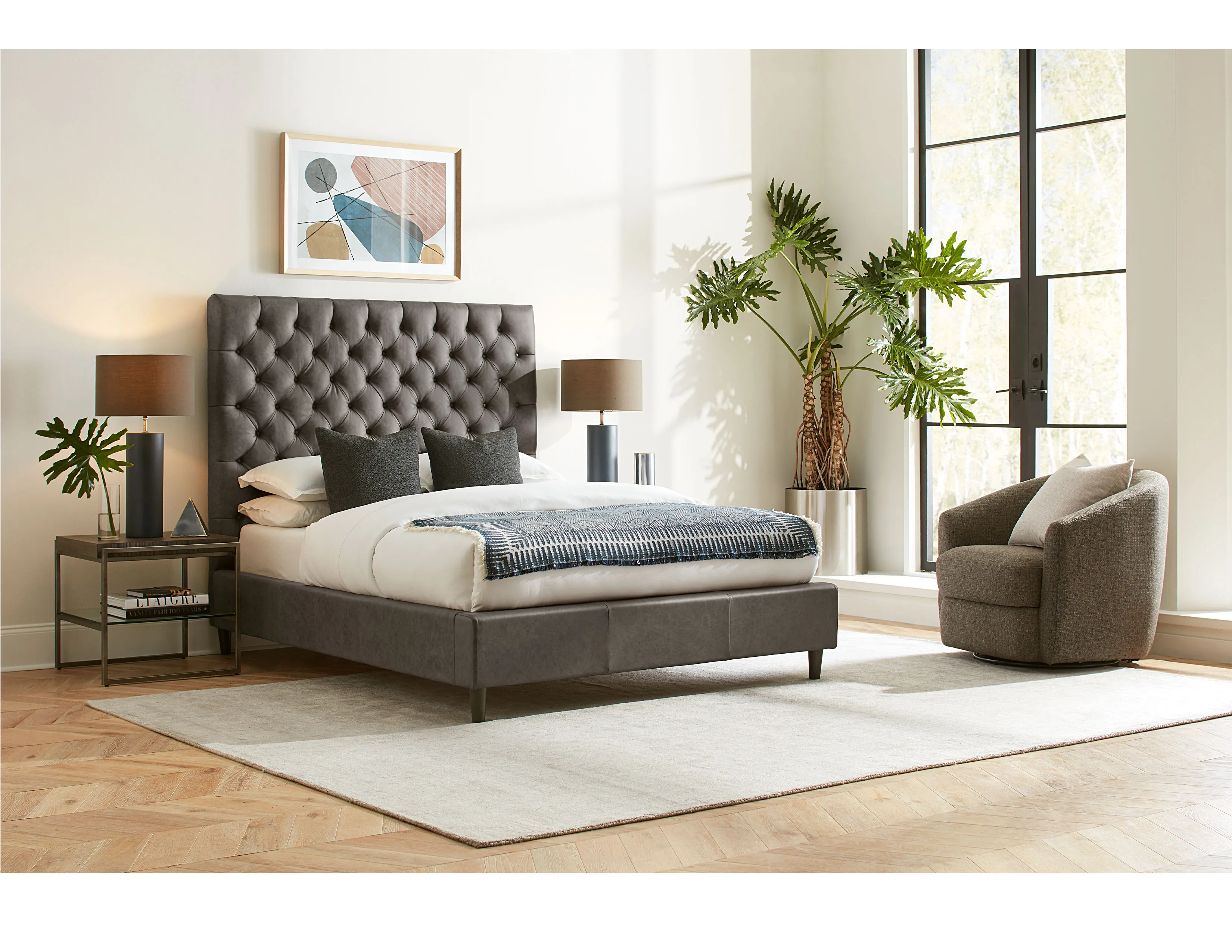 Vineyard Full - Queen - King Complete Bed (54" height) +175 colors 18 Vineyard Full - Queen - King Complete Bed (54" height) +175 colors