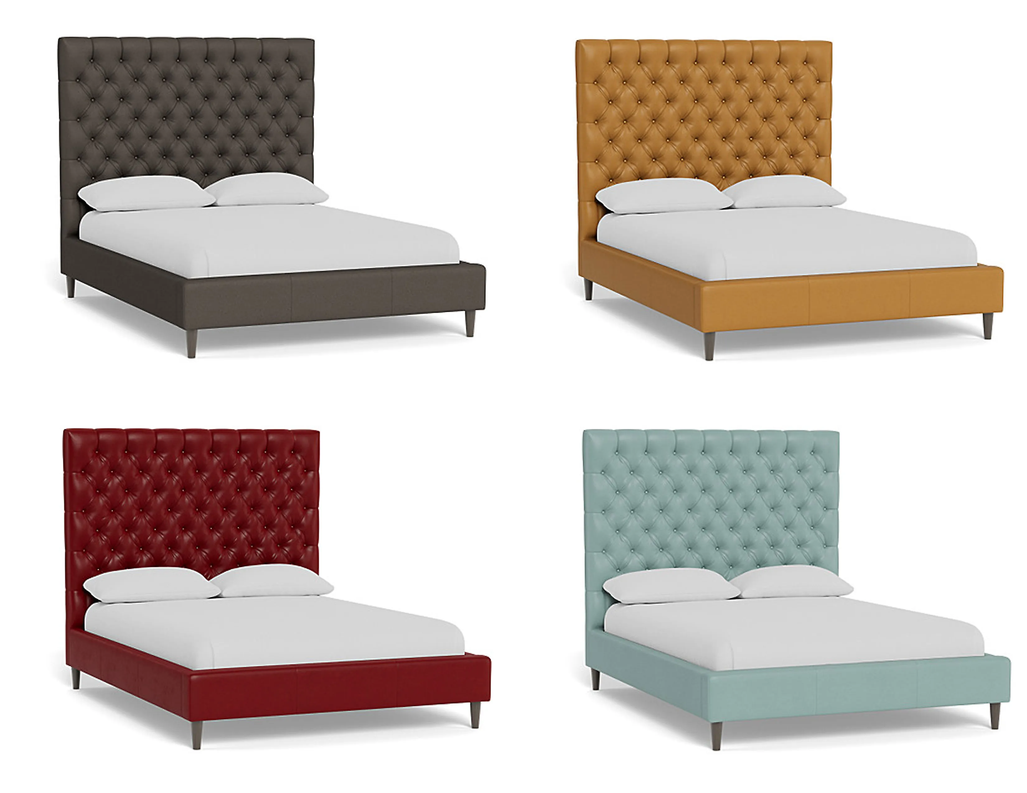 Vineyard Full - Queen - King Complete Bed (54" height) +175 colors 4 Vineyard Full - Queen - King Complete Bed (54" height) +175 colors