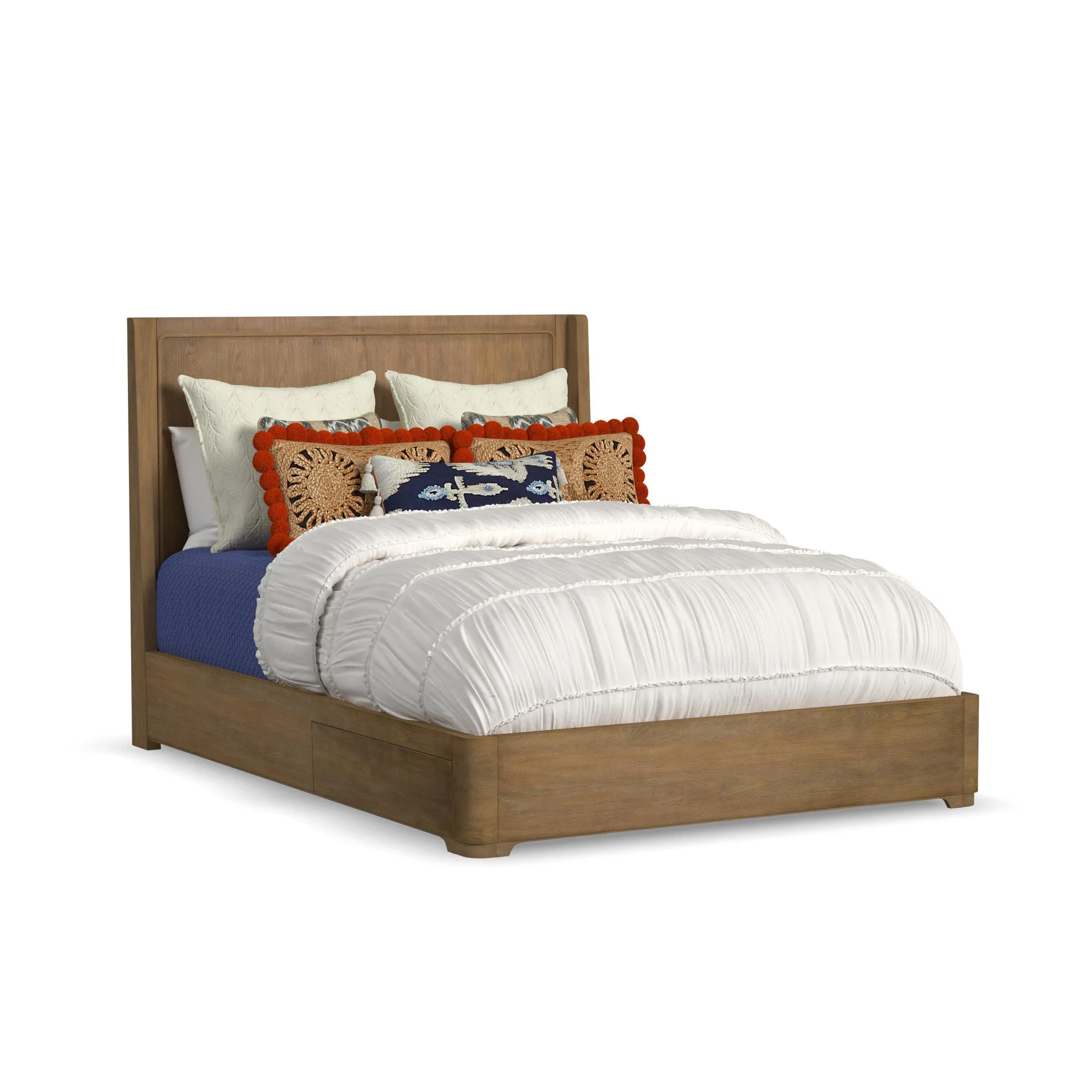 Normandy Queen Panel Storage Bed 10 Normandy Queen Panel Storage Bed
