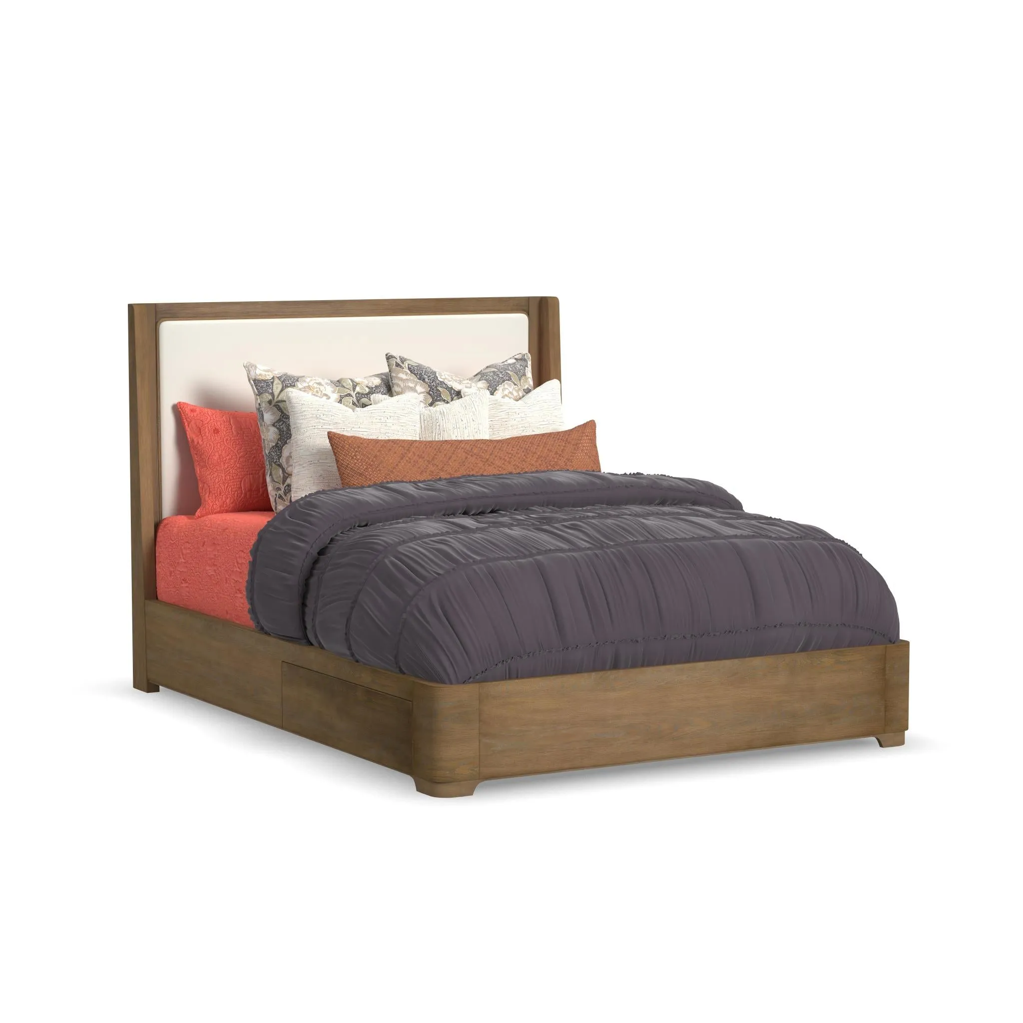 Normandy Queen Upholstered Storage Bed 10 Normandy Queen Upholstered Storage Bed