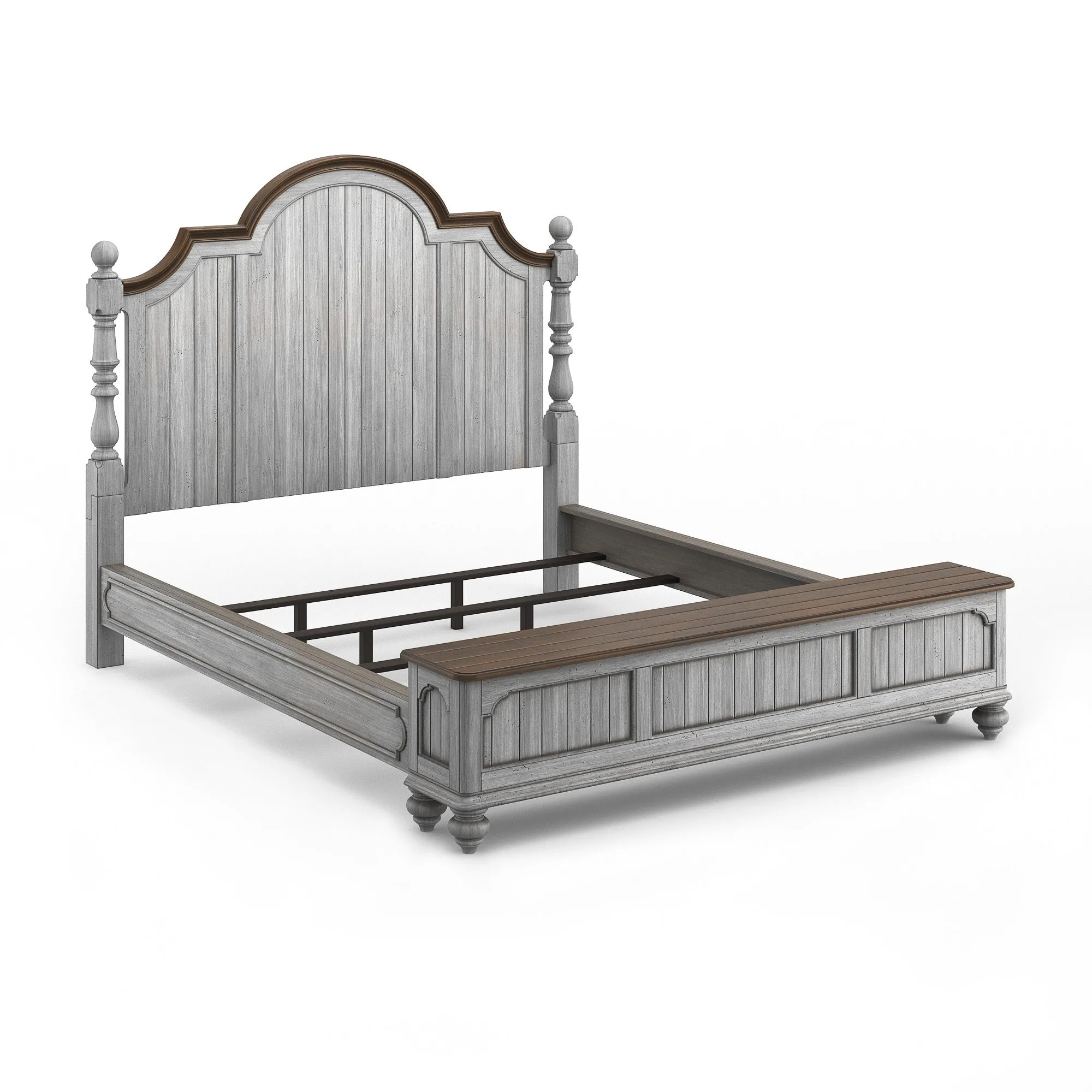 Plymouth King Poster Storage Bed