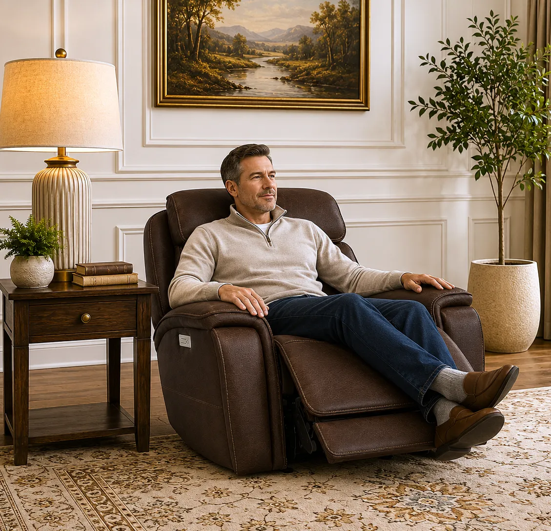 Walker 1580-70 Triple Power Gliding Recliner (2 colors) 5 Walker 1580-70 Triple Power Gliding Recliner (2 colors)