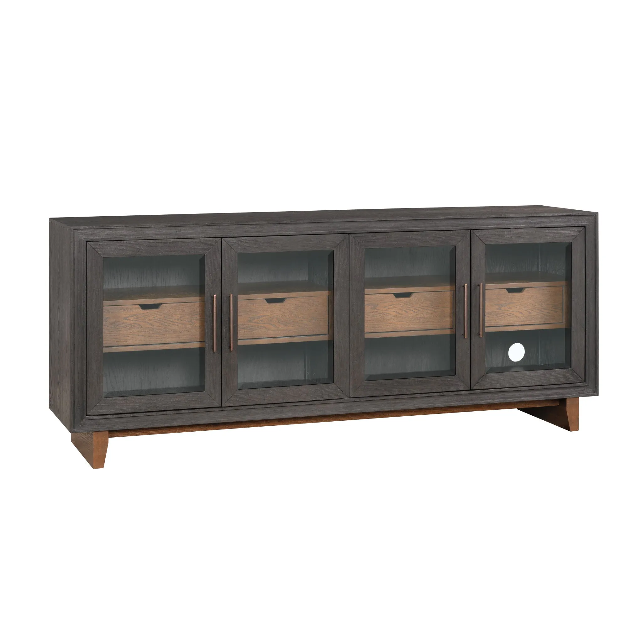Waterfall Entertainment Base Ebony Finish 1 Waterfall Entertainment Base Ebony Finish