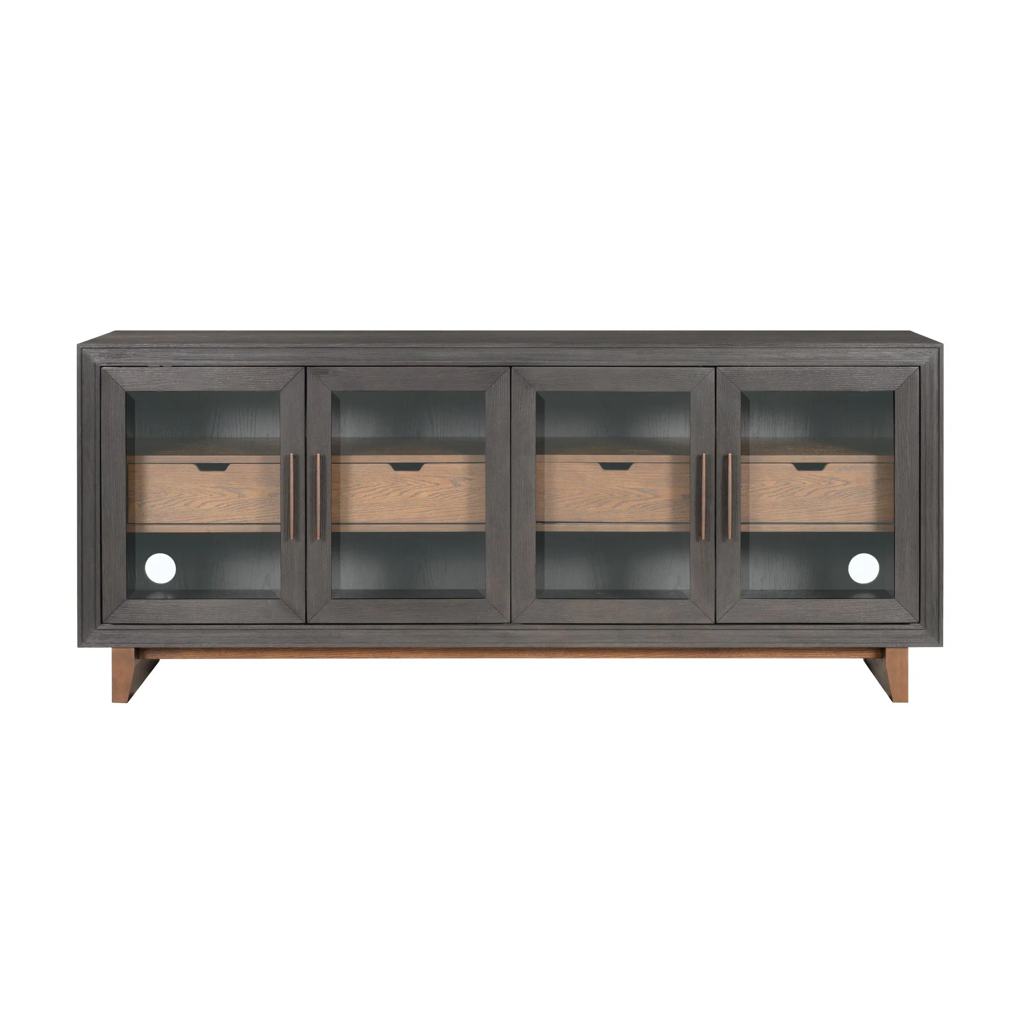 Waterfall Entertainment Base Ebony Finish 3 Waterfall Entertainment Base Ebony Finish