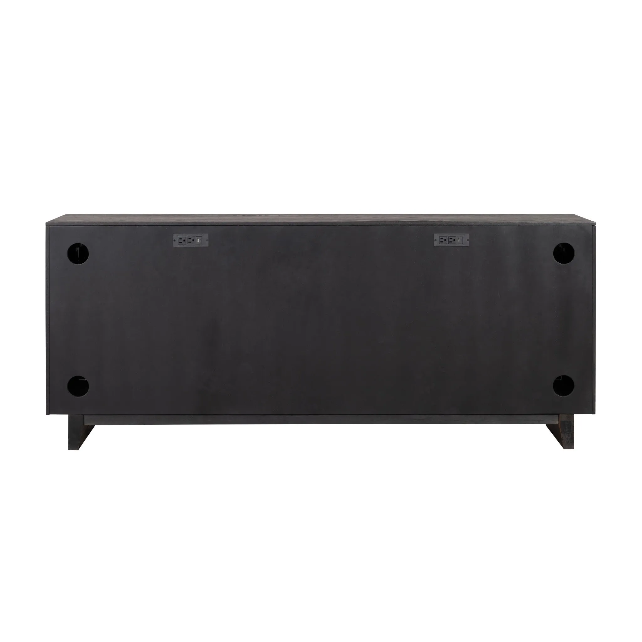 Waterfall Entertainment Base Ebony Finish 8 Waterfall Entertainment Base Ebony Finish