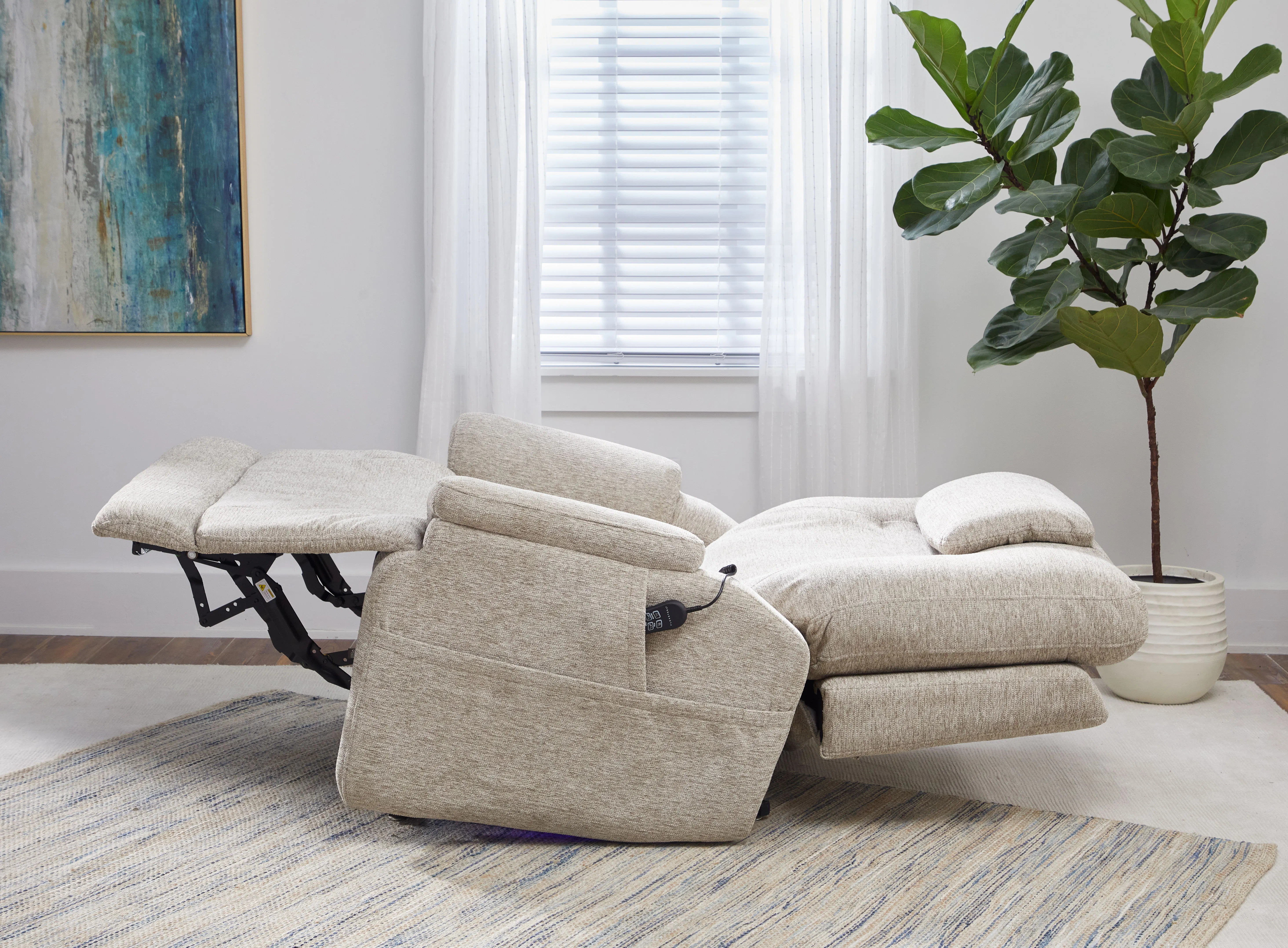 Zecliner 1092 Triple Power Lift Sleep Recliner with Heat and Massage (6' 0" and taller) in stock 20 Zecliner 1092 Triple Power Lift Sleep Recliner with Heat and Massage (6' 0" and taller) in stock