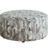 Seacrest Bayou 39" Round Cocktail Ottoman - 140