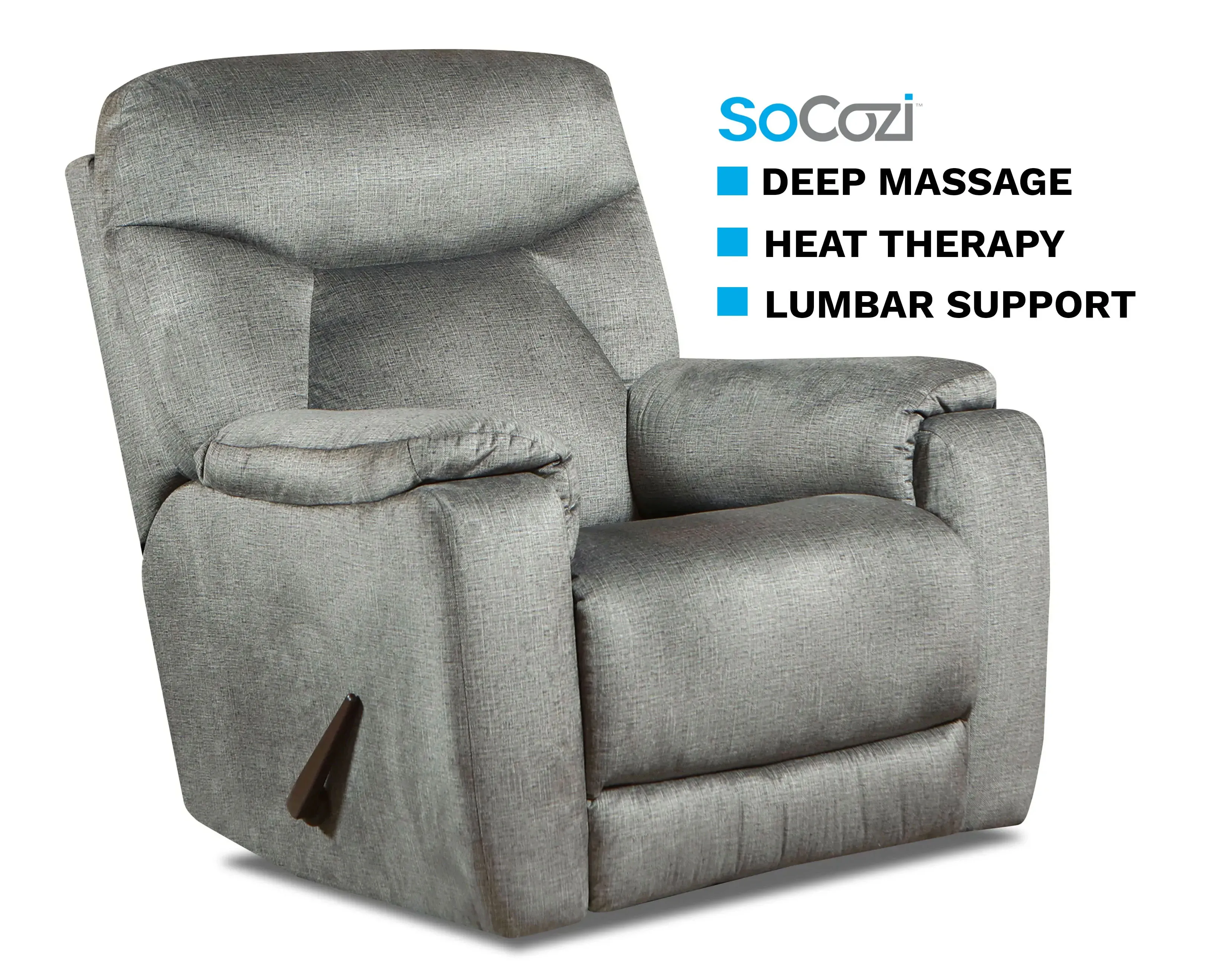 Conrad Recliner w/ Massage + Heat + Lumbar + Free Power Headrest (+140 colors) 2 Conrad Recliner w/ Massage + Heat + Lumbar + Free Power Headrest (+140 colors)